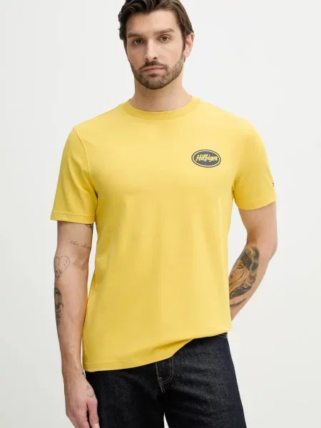 Tommy Hilfiger t-shirt żółta