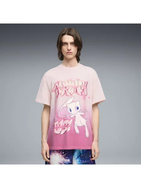 Koszulka oversize PUMA x POKÉMON Shiny Mew Odzież S różowy