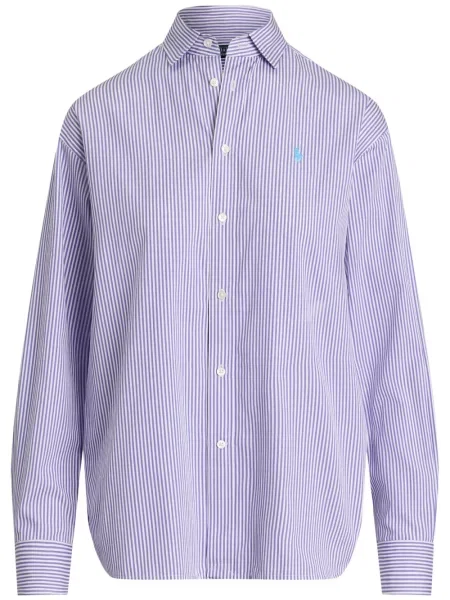 Polo Polo Ralph Lauren z twillu do kolan plisowane żółte