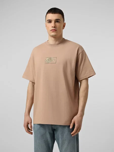 Футболка Vans бежевая