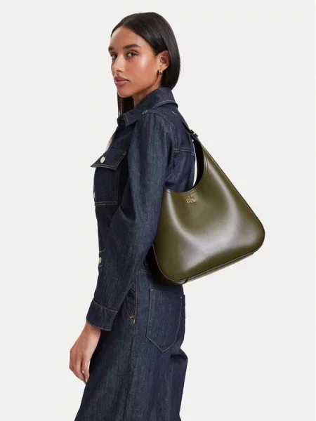 Torbica Calvin Klein Ck Medium Shoulder Bag Tamno zelena