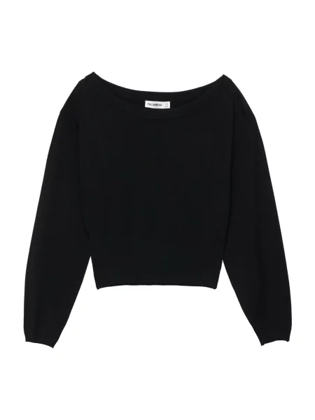 Pull&Bear Pulover negru