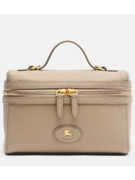 Geantă Burberry din piele bej