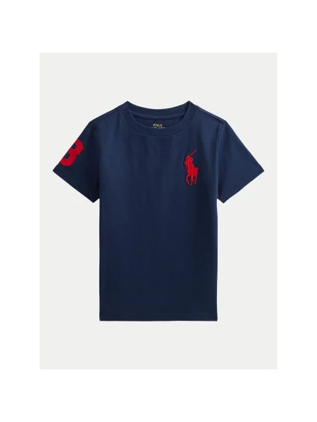 Polo Ralph Lauren Majica Mornarsko Regular Fit modra