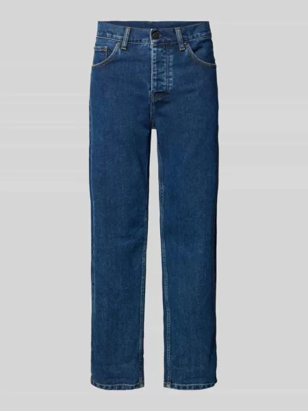 Jeansy z 5 Carhartt Wip niebieskie