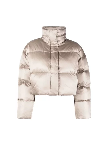 Kurtka puchowa Calvin Klein brązowa