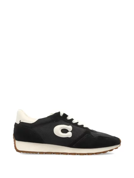Sneakerși Coach cu autograf negru
