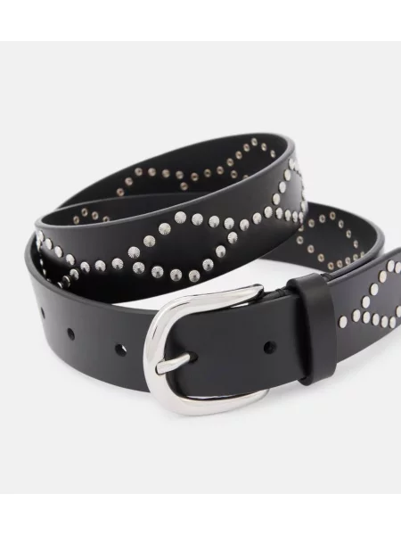 Curea Isabel Marant din piele negru