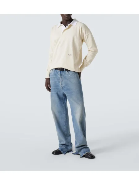 Polotričko Maison Margiela jersey béžové