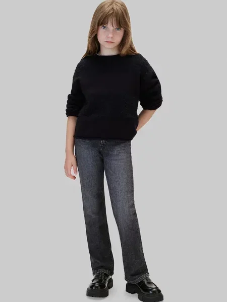 Calvin Klein Jeans дънки flare за деца Flare черно