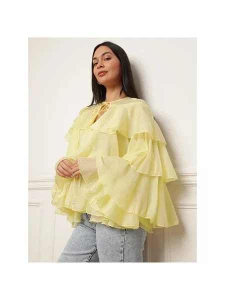 Bluza La Modeuse žuta