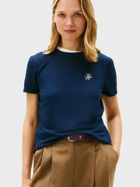 Футболка Tommy Hilfiger синя