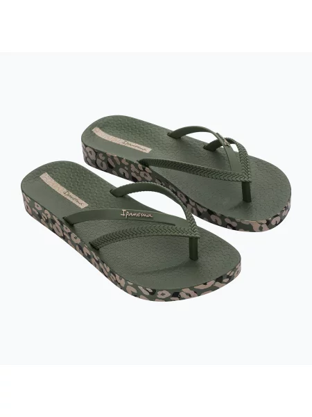 Șlapi pentru femei Ipanema Bossa Soft V green/gold verde