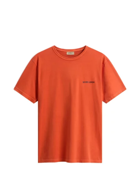 Tricou Woolrich cu imagine portocaliu