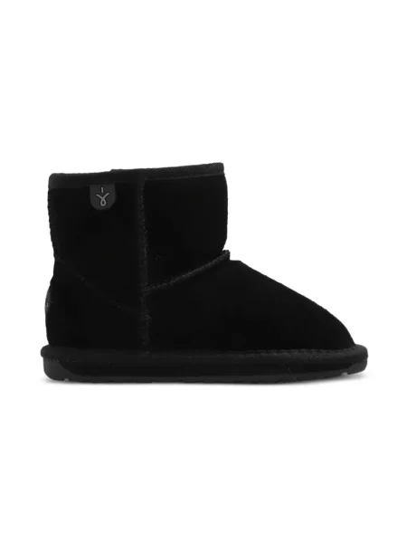 Buty do kostki dziecięce Emu czarne