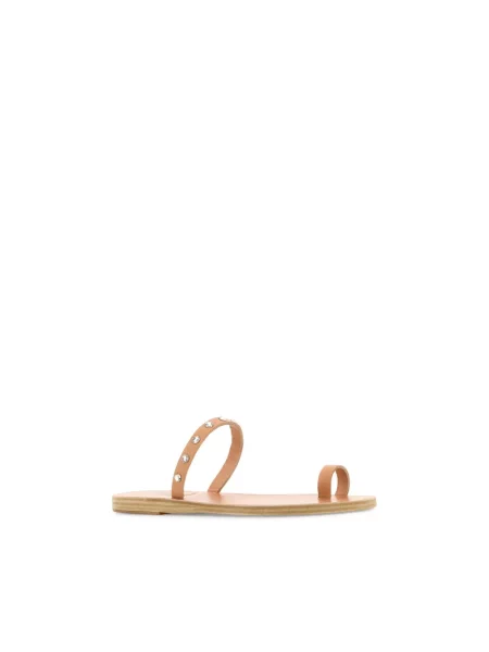 Klapki Ancient Greek Sandals skórzane różowe
