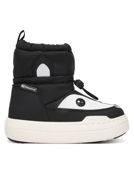 Moon Boot Śniegowce Mb Jr Park Tube Mid Animal Wp S czarny