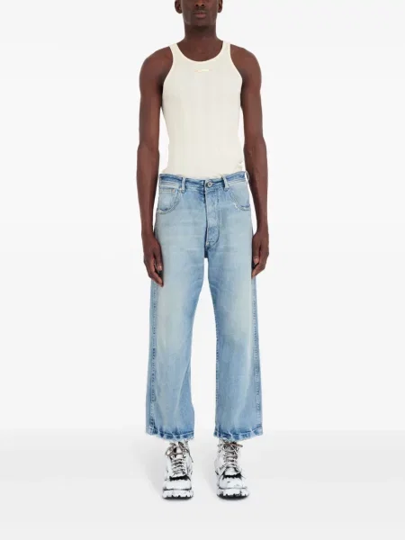 Blugi Maison Margiela cu 5 buzunare albastru