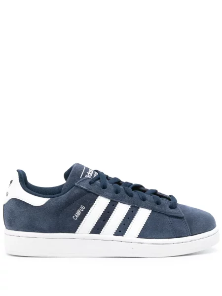 Sneakerși Adidas Campus din piele de căprioară albastru