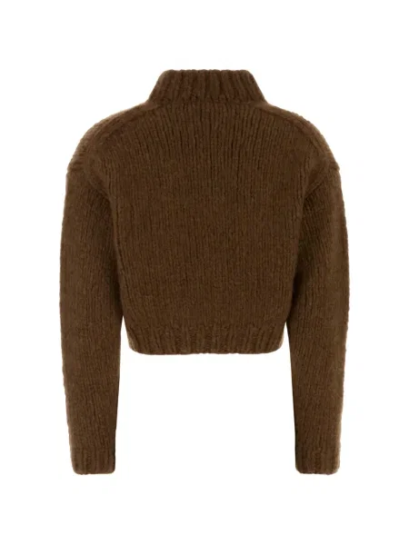 Cropp cardigan Miu Miu din cașmir maro