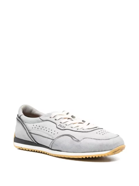 Sneakerși Lemargo din piele de căprioară gri
