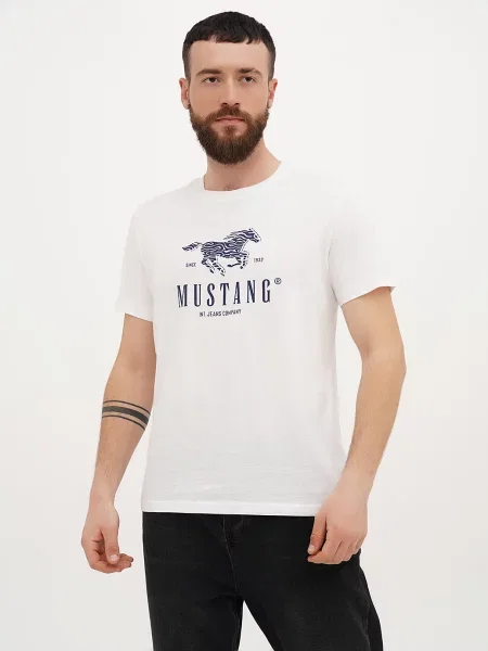 Футболка Mustang Jeans Austin білий