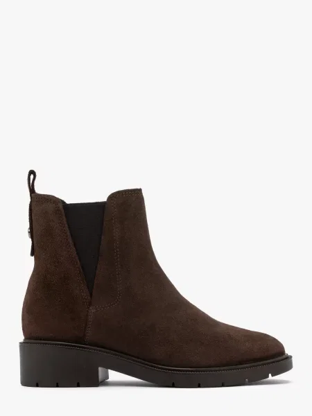 Замшевые ботинки челси Rylko коричневые