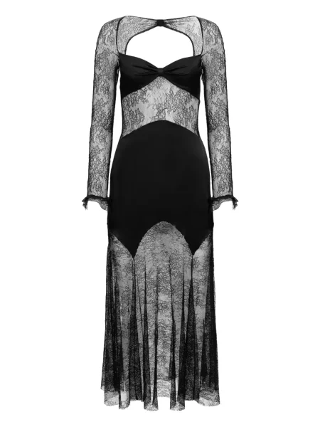 Rochie midi Nina Ricci din dantelă până la genunchi de costum