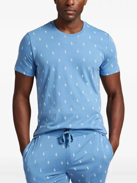 Briaunotas pusiau užtrauktukas zomšinės bokseriai Polo Ralph Lauren balta