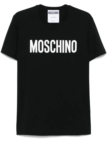 Tricou Moschino cu imagine negru