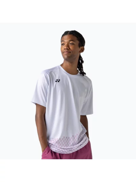 Tricou de tenis pentru bărbați YONEX Practice white alb