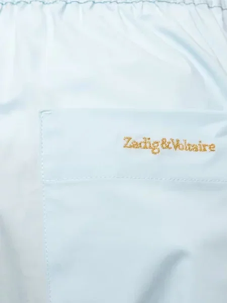 Брюки Zadig&voltaire из твилла голубые