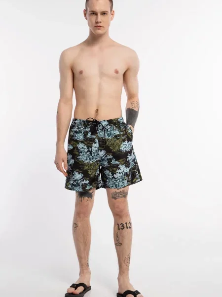 Spodenki plażowe Carhartt WIP Slater Swim Trunks Bayou Print L