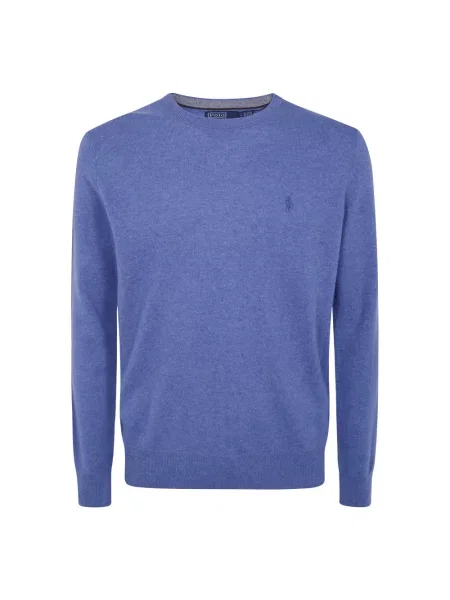 Sweter Polo Ralph Lauren z długim rękawem niebieski
