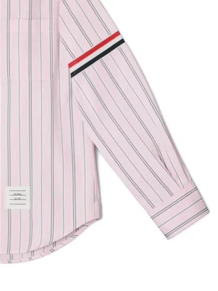 Koszula dziecięca Thom Browne różowa