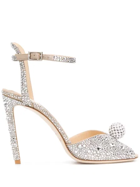 Sandale Jimmy Choo argintiu