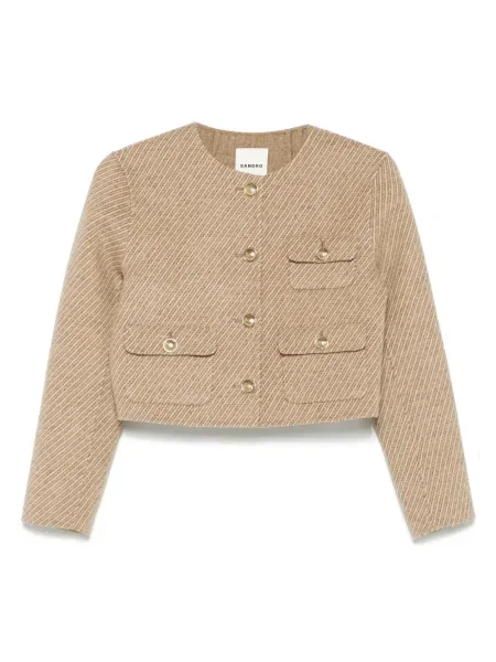 Geacă Sandro cu dungi