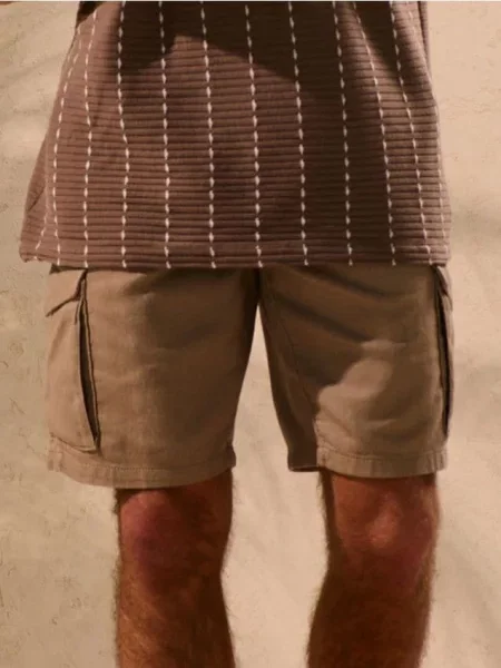 Sinsay Kraťasy cargo hnědá