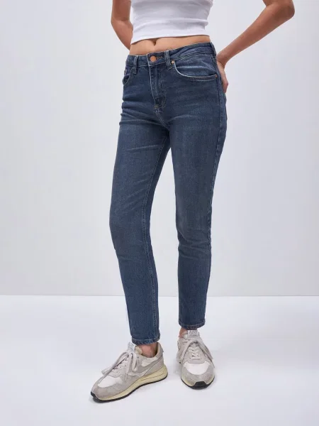 Завужені джинси LTB Jeans бавовна/еластан синій