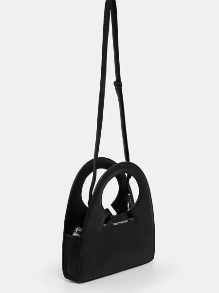 Daily Paper torebka skórzana Codu Small Bag czarna