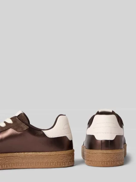 Sneakersy z prawdziwej skóry Tamaris