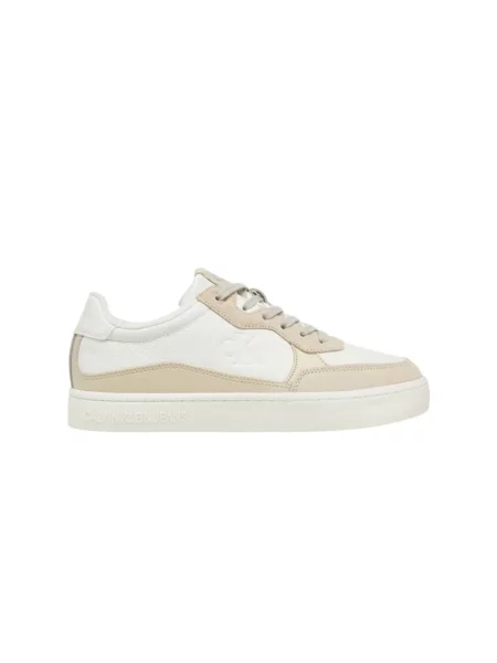 Sneakersy Calvin Klein Jeans beżowe