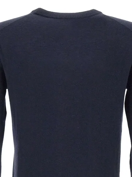 Pulover Sun68 cu decolteu rotund albastru