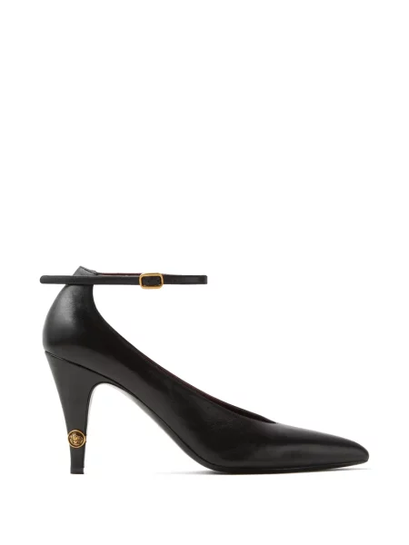 Pantofi cu toc Versace din piele negru
