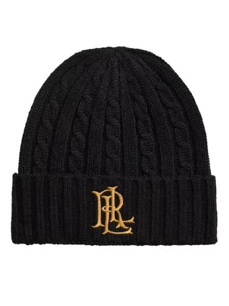 Lauren Ralph Lauren Căciulă galben miere negru