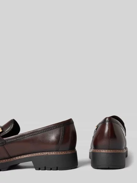 Loafersy z naturalnej skóry z skóry bydlęcej Tamaris