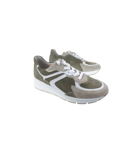 Sneakersy Gabor zamszowe zielone