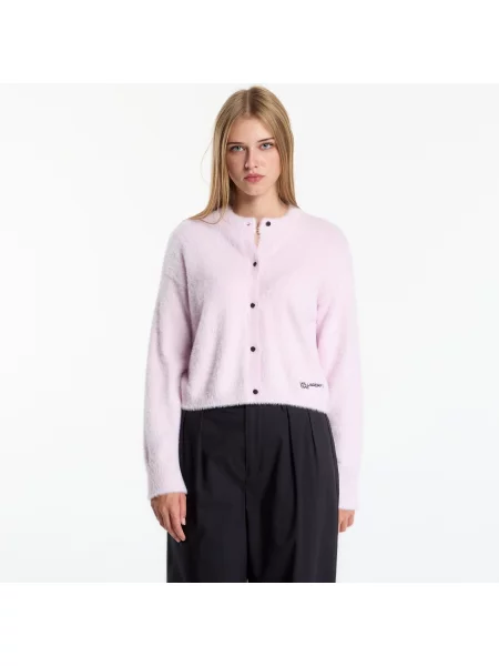 Пуловер Karl Lagerfeld Jeans Cropped Knit Cardigan Lilac Snow L