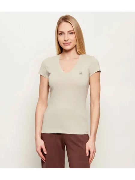 Armani Exchange Tricou bej