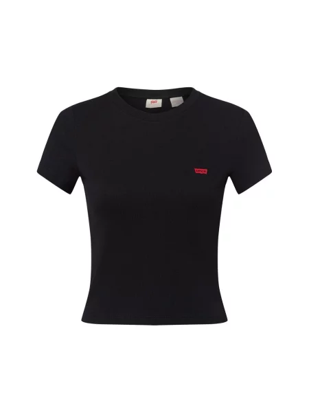 T-shirt z naszywką z logo Levi's czarna